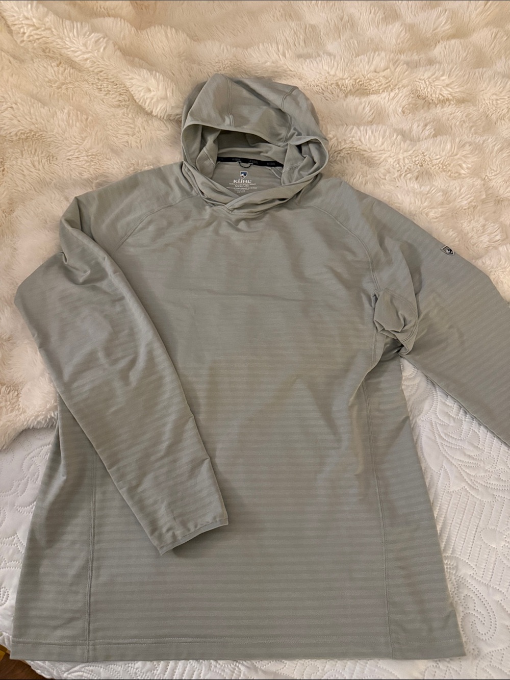 KÜHL AirKÜHL Hoody Men’s Medium Gray Style 7345